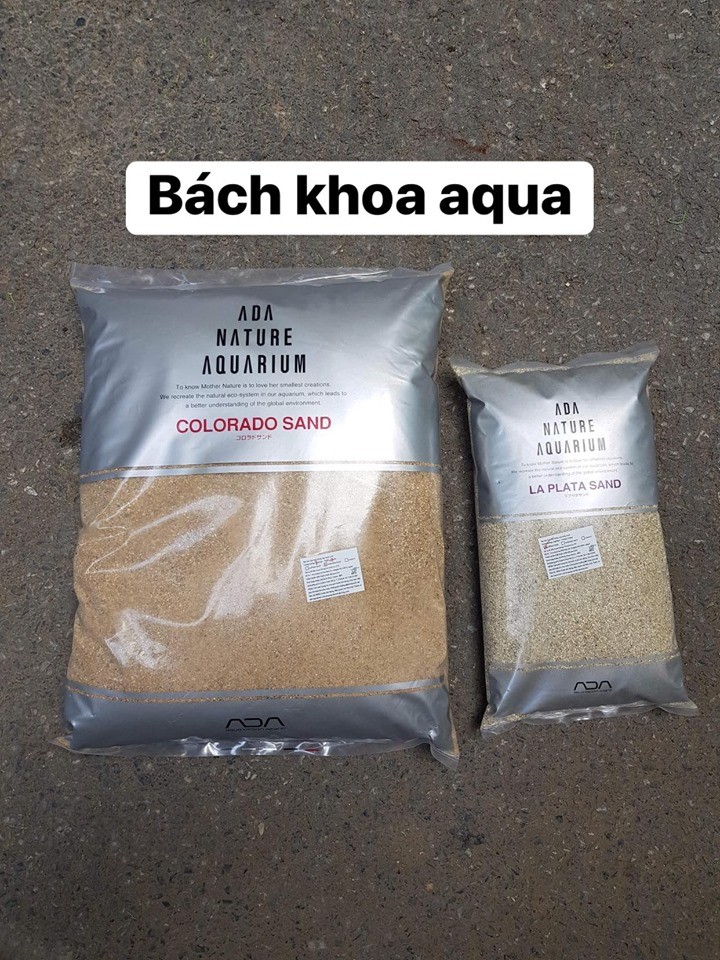 Cát ADA Colorado - Plata Sand bao 2kg và 8kg